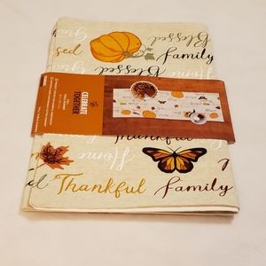 🤎 Fall table runner 🦃